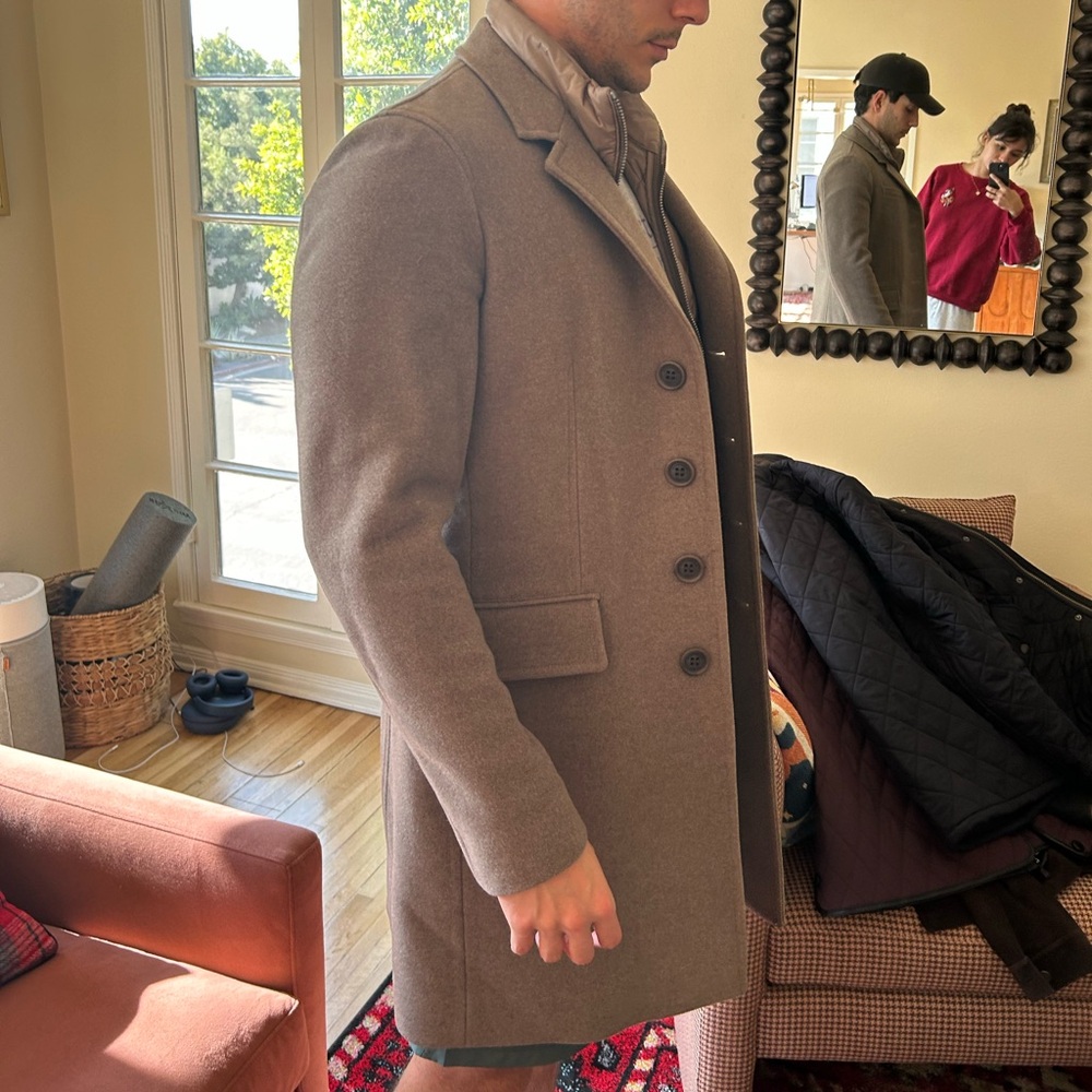 Burberry wool coat
